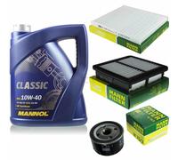 Olio Motore 5L MANNOL Classic 10W-40 + MANN-FILTER Filtro Per Suzuki Jimny FJ