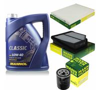 Olio Motore 5L MANNOL Classic 10W-40 + MANN-FILTER Per Suzuki Grand Vitara II JT