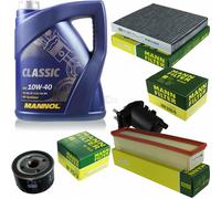 Olio motore 5L mannol Classic 10W-40 + Mann - per Nissan Almera II Hatchback