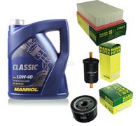 Olio motore 5L mannol Classic 10W-40 + Mann - per Renault Clio III BR0/1 CR0/
