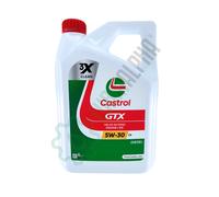 Olio sintetico lubrificante motore auto GTX 5W30 C4 4L Oil CASTROL