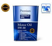 Olio Motore 5W30 Sintetico ACEA C3 Ester Chevrolet Opel 5L Alta Qualità
