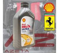 olio motore 5w40 sintetico auto benzina diesel gpl shell helix ultra 1 litro