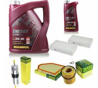 Olio motore 6L mannol 5W-30 Station Wagon Ll + Mann filtro per BMW X3 F25 28i