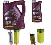 Olio motore 6L MANNOL Diesel Tdi 5W-30 + Mann filtro per BMW 3er F30 F80