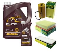 Olio motore 6L MANNOL Elite 5W-40 + Mann per Renault Espace IV JK0/1_ 2.0 DCI