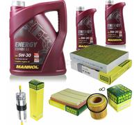 Olio Motore 7L MANNOL 5W-30 Combi LL+MANN-FILTER Per BMW 4 Cabriolet F33 435I