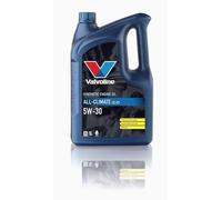 Valvoline Olio motore All-Climate 5W-30 Olio sintetico 100% 5 L Compatibilità con RENAULT Clio 3 Hatchback BR0/1, CR0/1, VW Polo Hatchback 6R1, 6C1 Golf 4 Hatchback 1J1 Golf 6 5K1