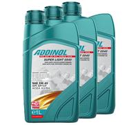 Olio Motore ADDINOL 5W-40 Super Light 0540 3 X 1 Litro Per VW Passat Polo