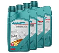 Olio Motore ADDINOL 5W-40 Super Light 0540 4 X 1 Litro Per VW Passat Polo