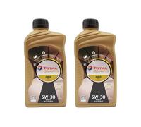 OLIO MOTORE AUTO BENZINA DIESEL TOTAL 5W30 QUARTZ INEO MC3 ACEA C3 2 LT