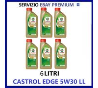 OLIO MOTORE AUTO CASTROL EDGE TITANIUM FST 5W30 LL -6 LT LITRI