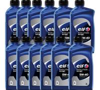 OLIO MOTORE AUTO ELF Evolution 900 NF 5W40 PER MOTORI BENZINA E DIESEL 12LT