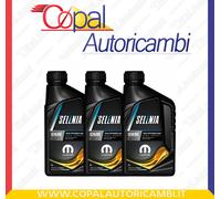 OLIO MOTORE AUTO METANO GPL 3LT SELENIA 5W40 GAS MULTIPOWER ACEA A3/B4/C3 API SM