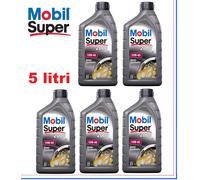 OLIO MOTORE AUTO MOBIL SUPER 2000 10W40 no total no eni i-sint 5 LITRI LT A3/B3