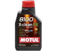 Olio Motore Auto Motul 8100 X-CLEAN FE C2 C3 Renault RN17 MB 229.52 - 1 Litro