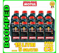 Olio motore auto MOTUL 8100 XCLEAN+ 5W30 Volkswagen 504 00 507 00 C3 15 L 15MO42