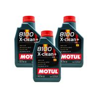 Olio motore auto MOTUL 8100 XCLEAN+ 5W30 Volkswagen 504 00 507 00 C3 3 L 03MO42