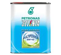 Olio motore auto PER AUTO A GAS Selenia Multipower 5W40 ACEA A3/B4 C3-20 LITRI
