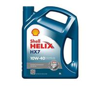 Shell Helix HX7 10 W-40 - Lubrificante semisintetico, per Motori Benzina 4, tanica da 4 Litri