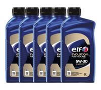 OLIO MOTORE AUTO SINTETICO ELF EVOLUTION FULL-TECH FE 5W-30 - 5LT LITRI-OFFERTA