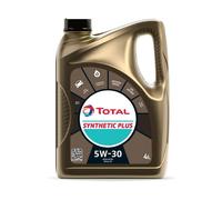 OLIO MOTORE AUTO SYNTHETIC PLUS TOTAL SUPER 5W30 LT 4 API SL/CF ACEA A5/B5 FORD
