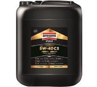 OLIO MOTORE AUTO TOP 5W40 C3 AREXONS PETRONAS FULLY SYNTHETIC PER MOTORI BENZINA DIESEL GPL METANO 20 LT LITRI