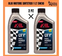 Olio motore AXEL 5w30 sintetico 4 tempi 1 litro 4T per auto moto scooter 2 PEZZI