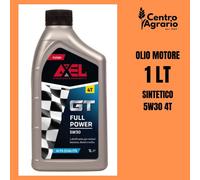 Olio motore AXEL 5w30 sintetico 4 tempi 1 litro 4T per auto moto scooter