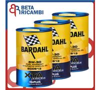 Olio Motore Bardahl 5W30 XTA Polar Plus API SP ACEA A5 B5 Lubrificante 3 Litri