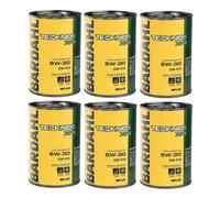 Olio Motore Bardahl Technos XFS 5W30 C2 C3 MB 229.52 BMW LL04 6 Litri 6x1L