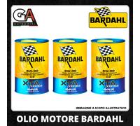 Olio motore Bardhal XTA Polar plus 5W30 C2 tagliando auto Fiat Alfa Lancia 3 LT