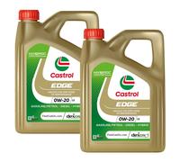 Olio Motore Castrol Edge 0W-20 C5 ACEA C5 MB 229.71 dexos1 Ibrido 8L 2x4L API SQ