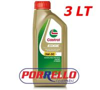 OLIO MOTORE CASTROL EDGE 5W-30 M 3 LITRI (3x1L) C3 BMW MB 229.52 15F6DA