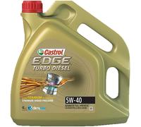 OLIO MOTORE CASTROL EDGE 5W40 TITANIUM FST TURBO DIESEL SINTETICO da 4 LT 505.01