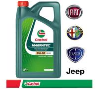 5 Litri Olio motore Castrol Magnatec 0W-30 GS1/DS1 per Alfa Romeo, Fiat e Lancia