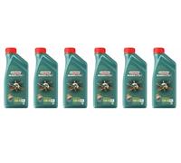 OLIO MOTORE CASTROL MAGNATEC 10W40 6 LITRI SAE A3 B4 BENZINA DIESEL LPG CARS