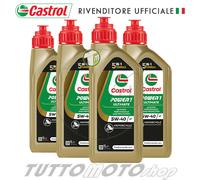 Olio Motore CASTROL POWER1 ULTIMATE 5W40 - 100% Sintetico Full Synt - 4 Litri