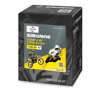 Silkolene Comp 4 Xp Cube 15w50 4l Motor Oil Trasparente