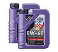Olio motore completamente sintetico Liqui Moly 1306 Synthoil High Tech 5W-40 - 2 flaconi da 1 litro