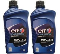 Olio Motore Elf Evolution 700 Sti 10w40 Originale Auto Diesel Benzina 2PZ