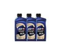 Olio motore ELF EVOLUTION FULL-TECH FE 5W30, 3 Litri: 3 bottiglie da 1L
