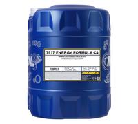 Olio Motore Mannol 7917 Energia Formula C4 5W-30 Acea C4, MB 226.51,3x20 Litro