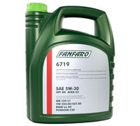 5W30 Olio Motore 5 Litro Originale FANFARO 5W 30 VW 504 00/507 00