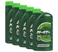 Olio Motore FANFARO 5x 1Liter M-4T + 10W-40 Api Sl per Suzuki Sachs Yamaha