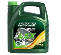 Fanfaro Olio motore LSX 5W-30 API SN/CF completamente sintetico Longlife III VW 504/507 5 L