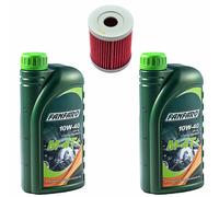 Olio Motore Filtro HF132 Set 10W40 2 Litro per beta Alp 125 Suzuki Dr - Z Rv 200