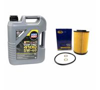 Olio Motore Filtro Set SH4058P Toptec 5W40 5 Litro per Hyundai Tucson i30 Kia