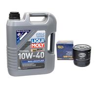 Olio Motore Filtro SM110 Set MOS2 Bassa Visciosità 10W40 5 Litro per Alfa Fiat