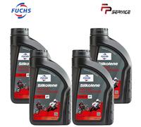 OLIO MOTORE FUCHS SILKOLENE PRO 4 XP 10W40 4T SINTETICO API SN JASO MA2 4 LITRI